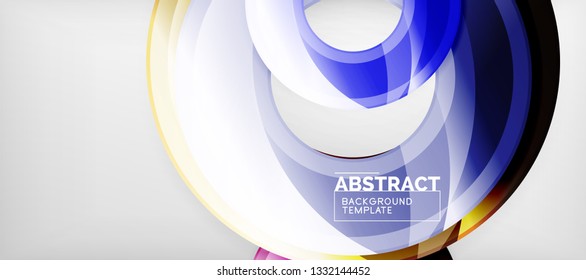 Modern vector geometrical abstract background
