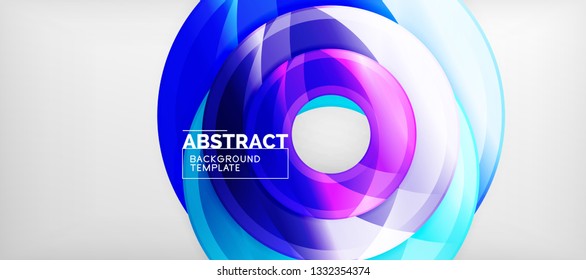 Fondo abstracto geométrico vectorial moderno