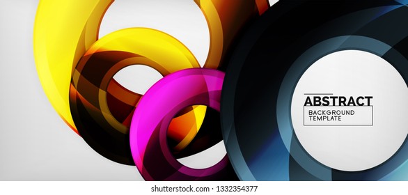 Modern vector geometrical abstract background