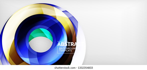 Modern vector geometrical abstract background