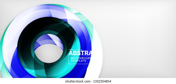 Modern vector geometrical abstract background
