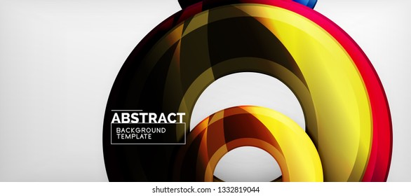 Modern vector geometrical abstract background