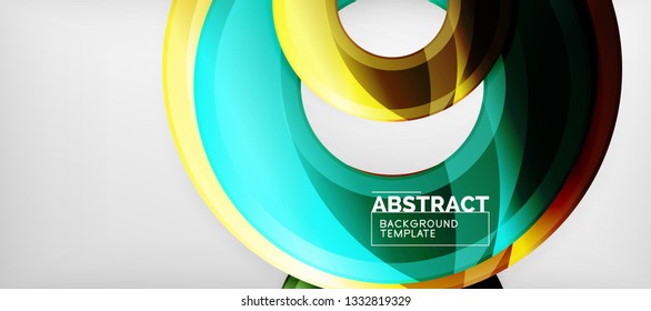 Modern vector geometrical abstract background