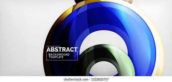 Modern vector geometrical abstract background