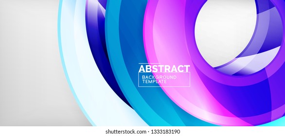 Modern vector geometrical abstract background
