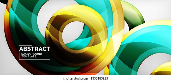 Modern vector geometrical abstract background