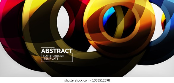 Modern vector geometrical abstract background