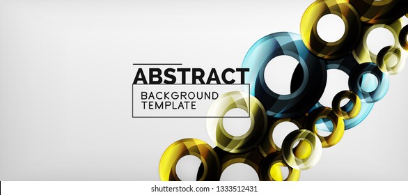 Modern vector geometrical abstract background