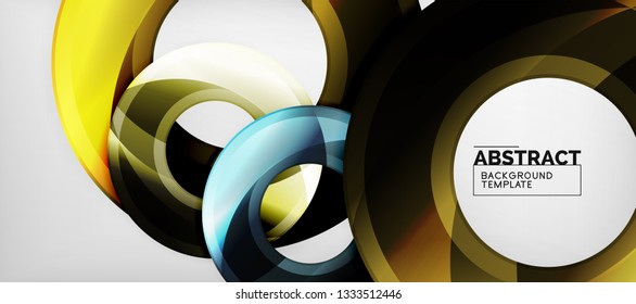 Modern vector geometrical abstract background