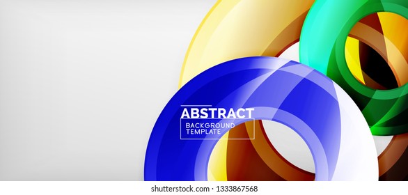 Modern vector geometrical abstract background