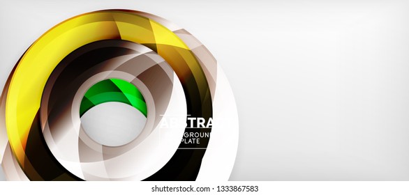 Modern vector geometrical abstract background