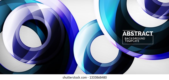 Modern vector geometrical abstract background
