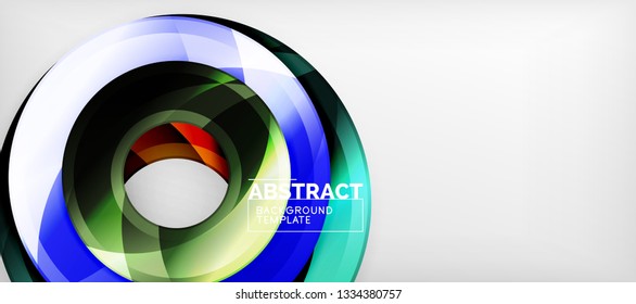 Modern vector geometrical abstract background