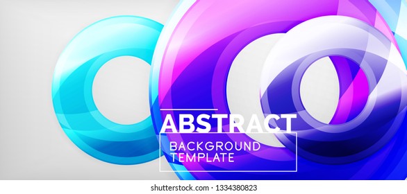 Modern vector geometrical abstract background