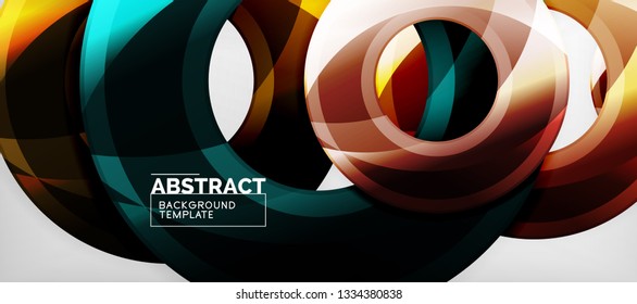 Modern vector geometrical abstract background