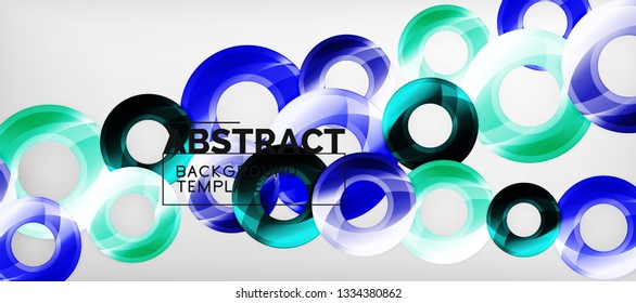 Modern vector geometrical abstract background