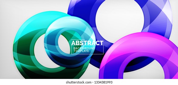 Modern vector geometrical abstract background