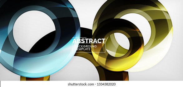 Modern vector geometrical abstract background