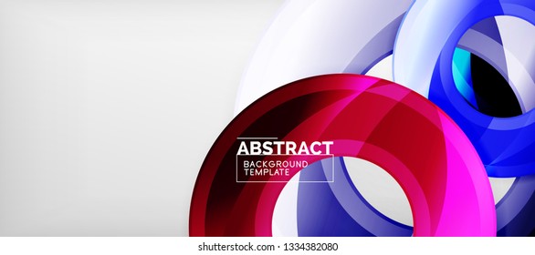 Modern vector geometrical abstract background