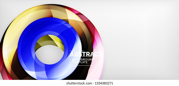 Modern vector geometrical abstract background