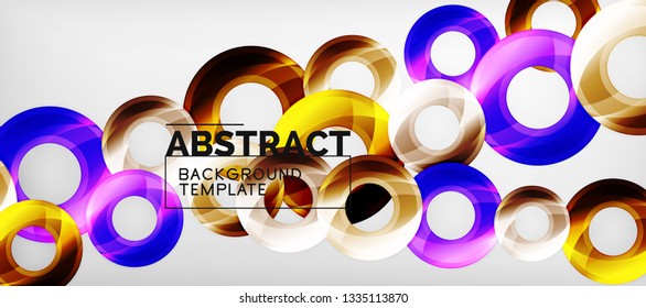 Moderner, geometrisch abstrakter Hintergrund