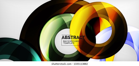 Modern vector geometrical abstract background