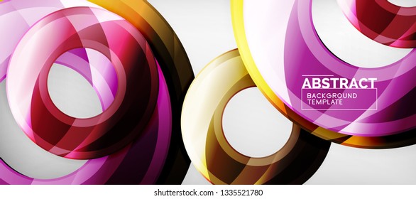 Modern vector geometrical abstract background