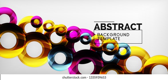 Moderner, geometrisch abstrakter Hintergrund
