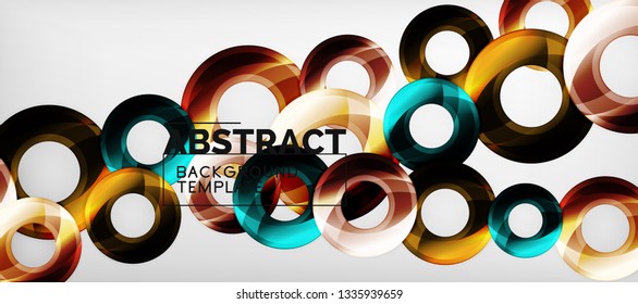Moderner, geometrisch abstrakter Hintergrund