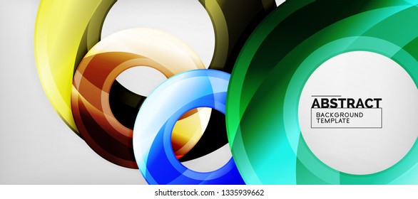 Modern vector geometrical abstract background