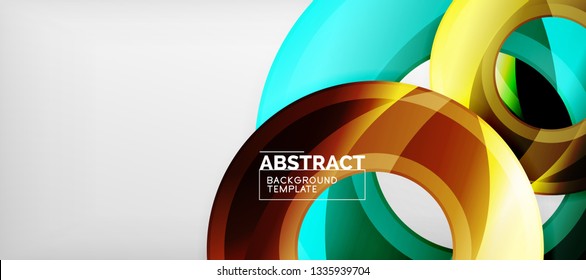 Modern vector geometrical abstract background