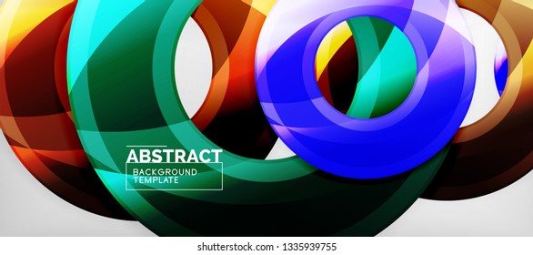 Modern vector geometrical abstract background