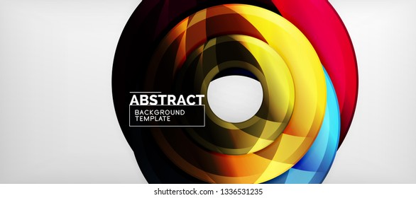 Modern vector geometrical abstract background