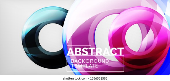 Modern vector geometrical abstract background