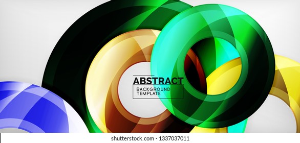 Modern vector geometrical abstract background