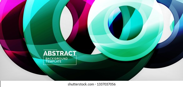 Modern vector geometrical abstract background