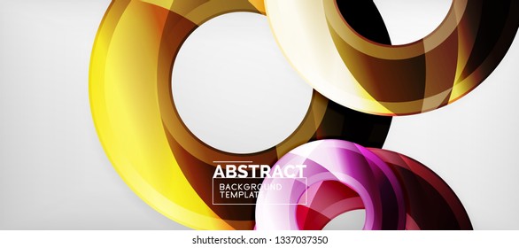 Modern vector geometrical abstract background