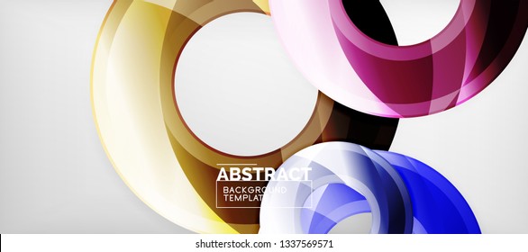 Moderner, geometrisch abstrakter Hintergrund