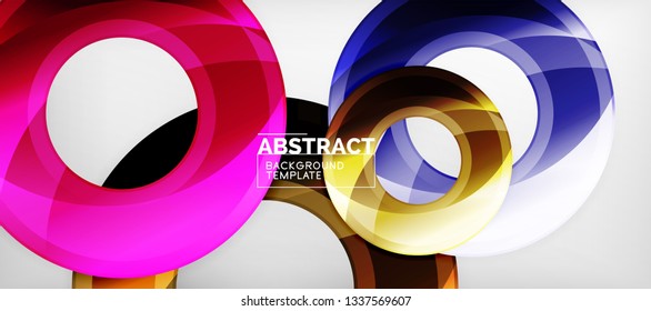 Moderner, geometrisch abstrakter Hintergrund