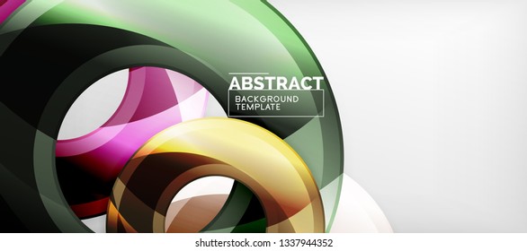 Modern vector geometrical abstract background