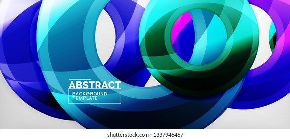 Modern vector geometrical abstract background