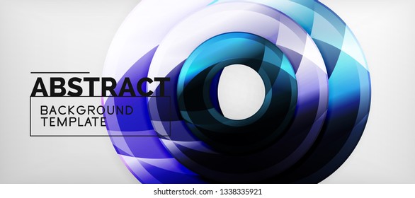 Modern vector geometrical abstract background