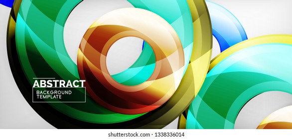 Modern vector geometrical abstract background