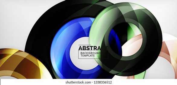 Fondo abstracto geométrico vectorial moderno