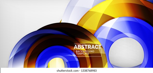 Fondo abstracto geométrico vectorial moderno