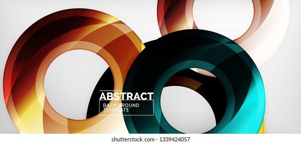 Modern vector geometrical abstract background