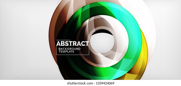 Modern vector geometrical abstract background