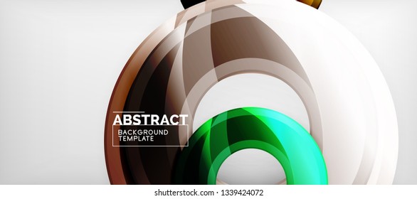 Moderner, geometrisch abstrakter Hintergrund
