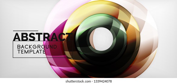 Fondo abstracto geométrico vectorial moderno