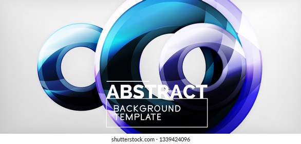 Moderner, geometrisch abstrakter Hintergrund